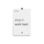 Plug in. Work Hard. - Ship it co  